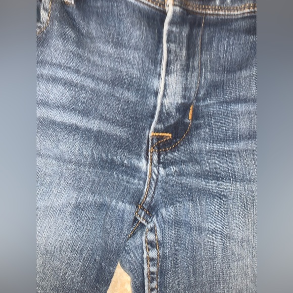 Designer HUDSON boot Cut hem skinny jeans size 27 4 - Picture 4 of 16